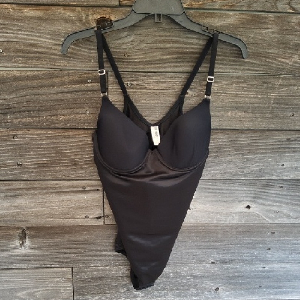 Subtract Black Bodysuit Size Tall 36